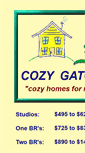 Mobile Screenshot of cozygator.com